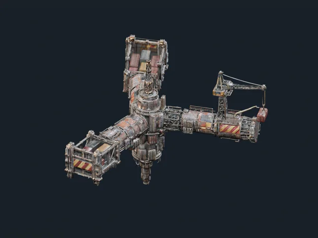 Marauder Camp structure design from Lunar Protocol
